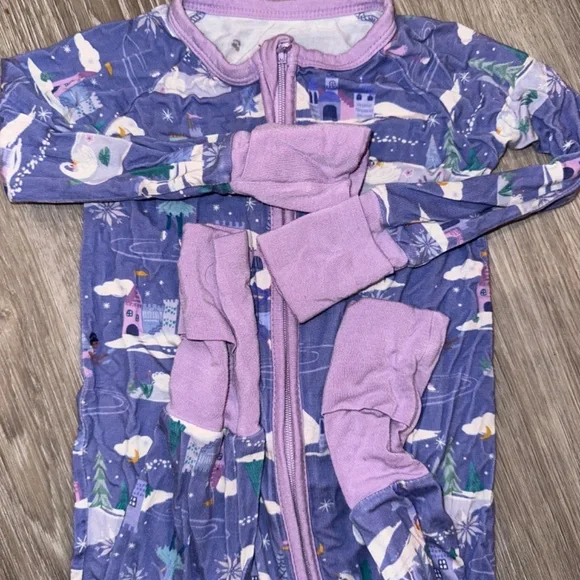 Little Sleepies Ice Princess Zippy 6-12 months - Picture 2 of 4